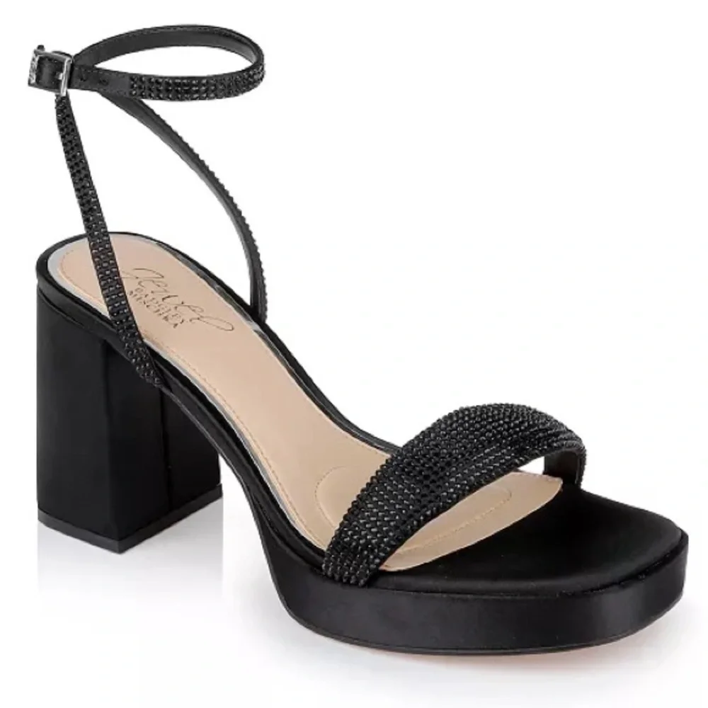 Jewel Badgley Mischka Teddi Platform Sandals